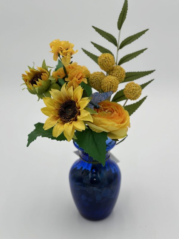 Blue vase